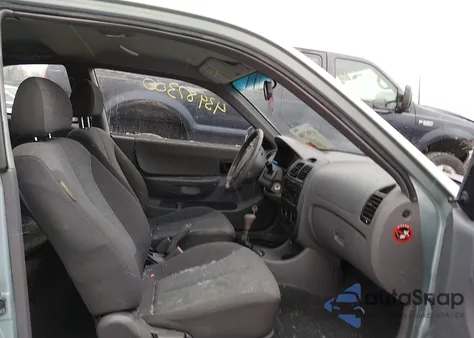 2005 Hyundai Accent Gls/Gt из США, поврежденный, VIN KMHCG35CX5U341186